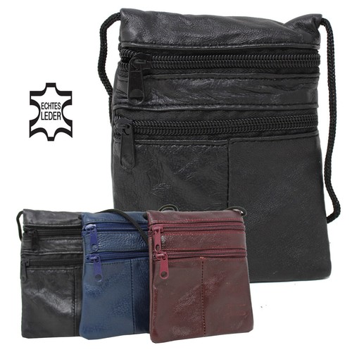 Leder brustbeutel brusttasche - brustbeutel,