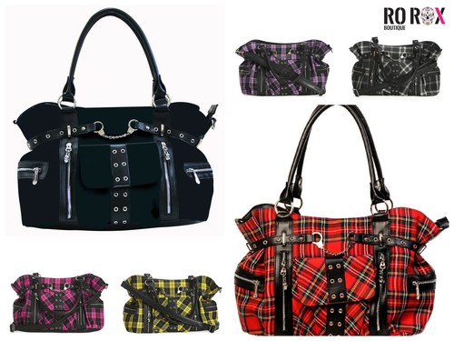Banned punk emo schultertasche - emo,